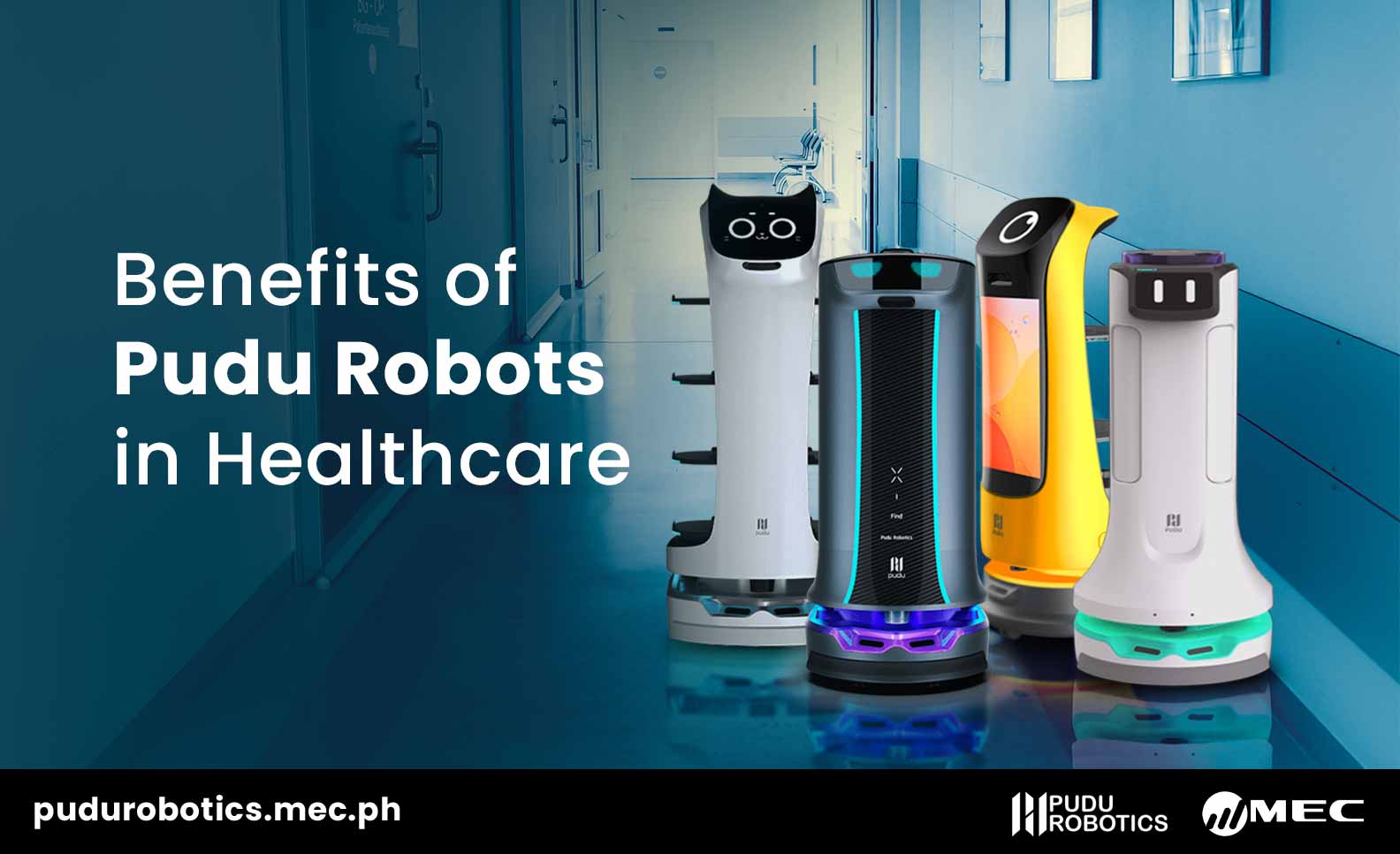 Benefits of Pudu Robots in Healthcare featured image